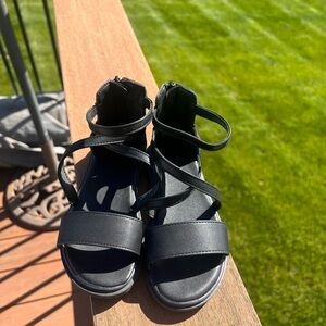 Stylish Black Kids Sandals